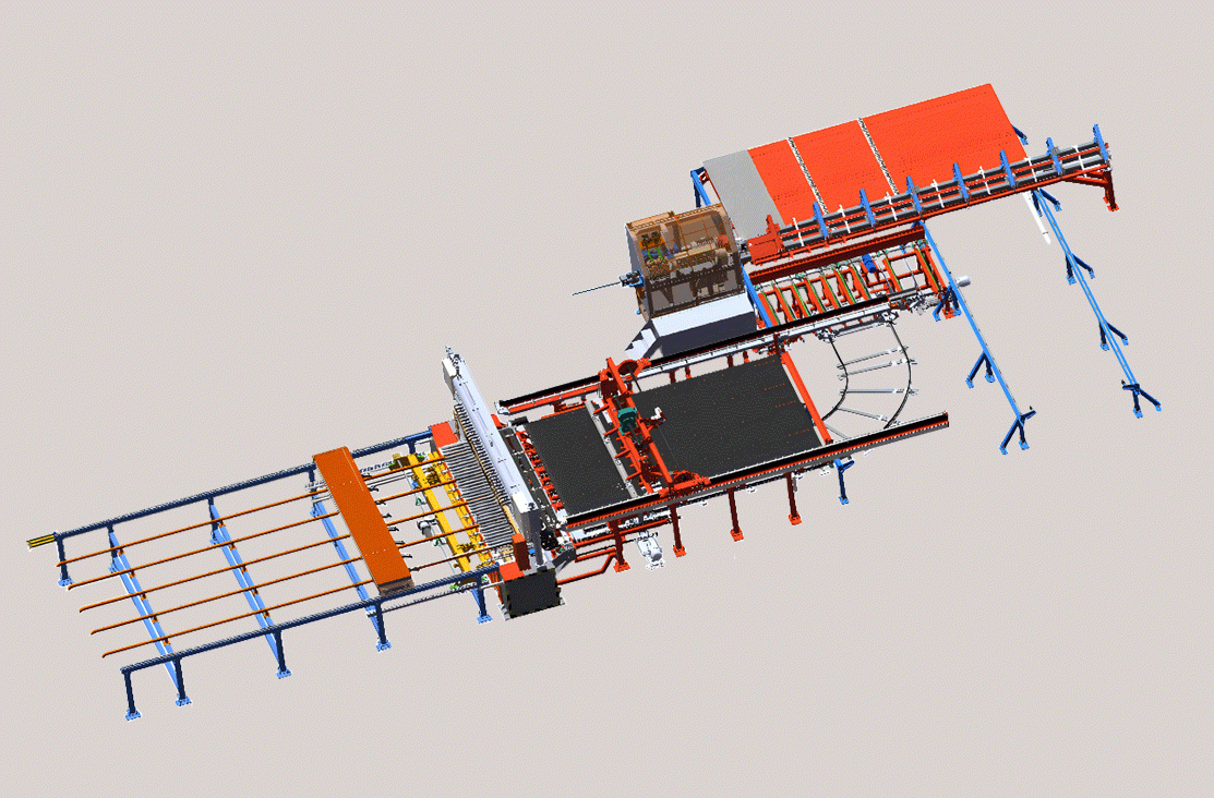 Smart Wire Mesh Production Line