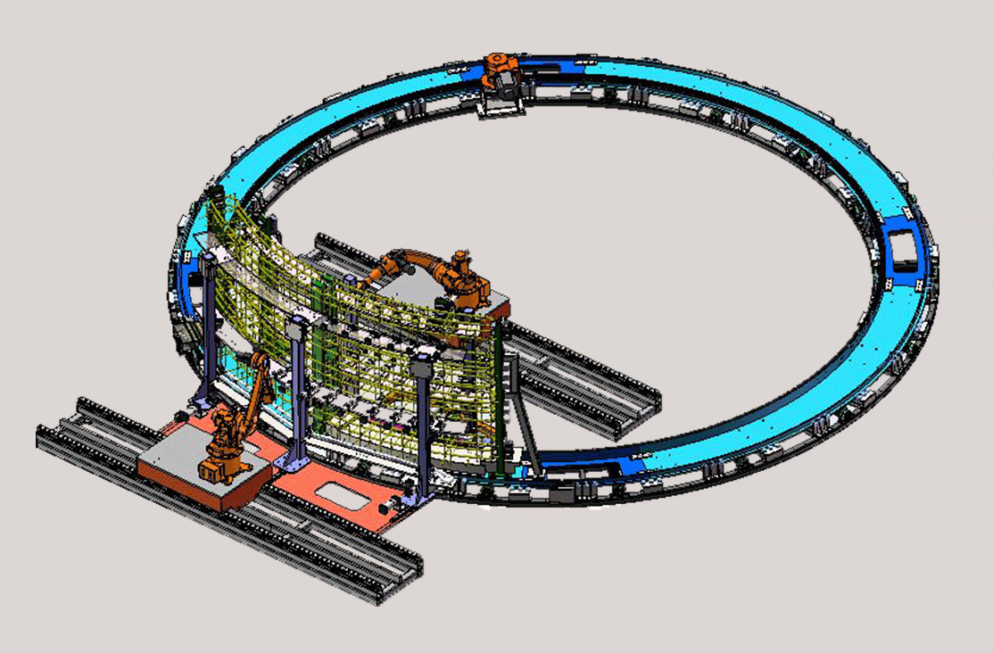 Smart Shield Segment Production Line