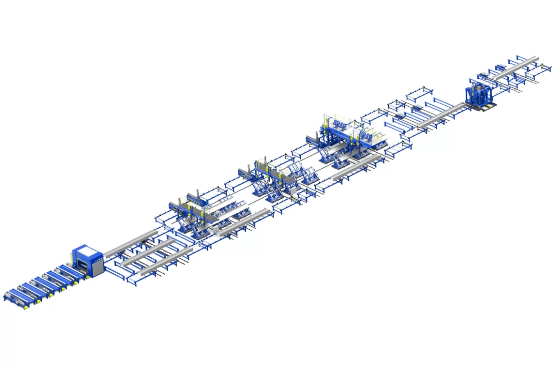 Smart Steel Structure Production Line