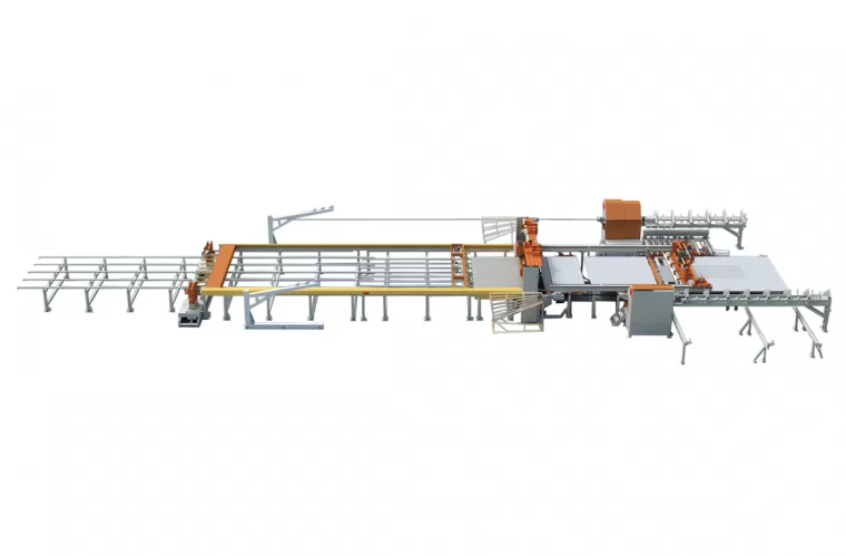 YFW Series Intelligent stepless steel mesh welding Production line