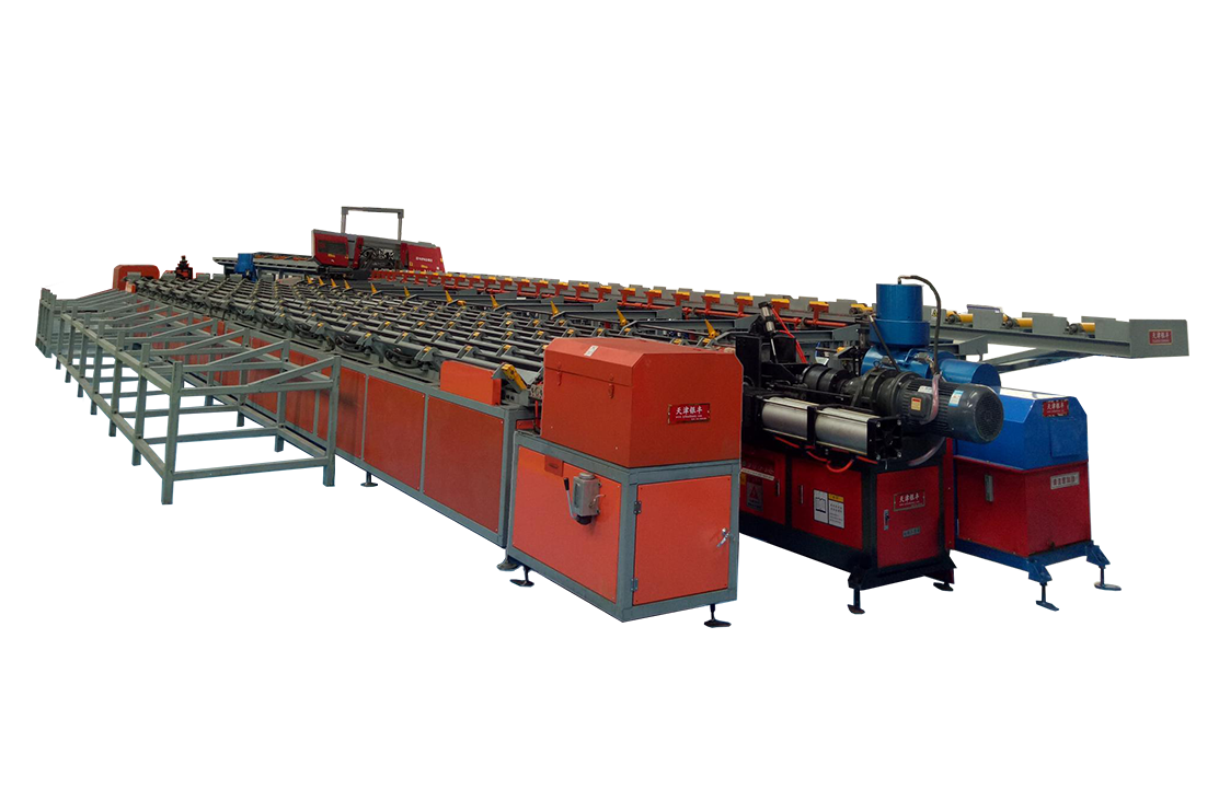 Smart Rebar Sawing & Threading Production Line