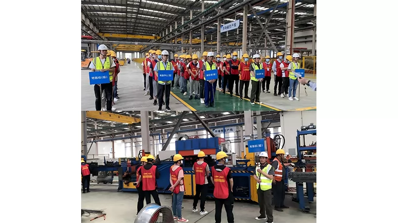Tianjin Yinfeng has provided practical training on steel bar processing technology for technical personnel from over 20 factories of China Construction Technology