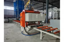 Steel bar truss floor deck production line