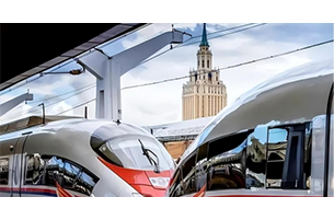 The steel cage rolling welding machine for the Moscow-St. Petersburg high-speed rail project has been successfully delivered.