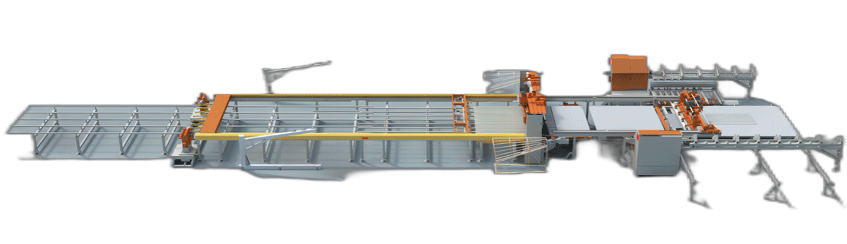 TSG Group TMP Steel Purchased TYF Smart mesh welding production line, cold-rolled ribbed steel production line