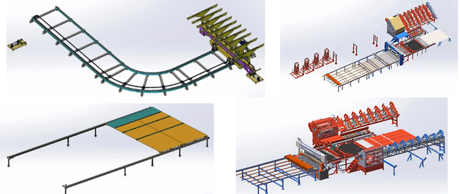 Smart Wire Mesh Produktionslinie