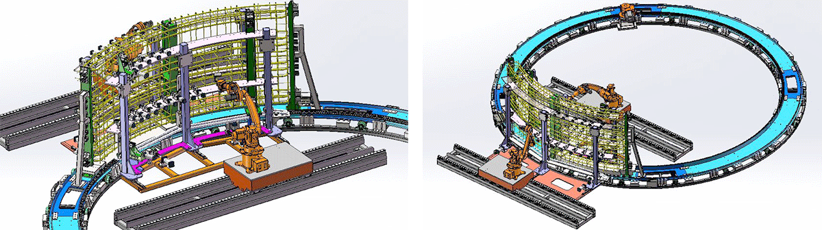 Smart Shield Segment Production Line