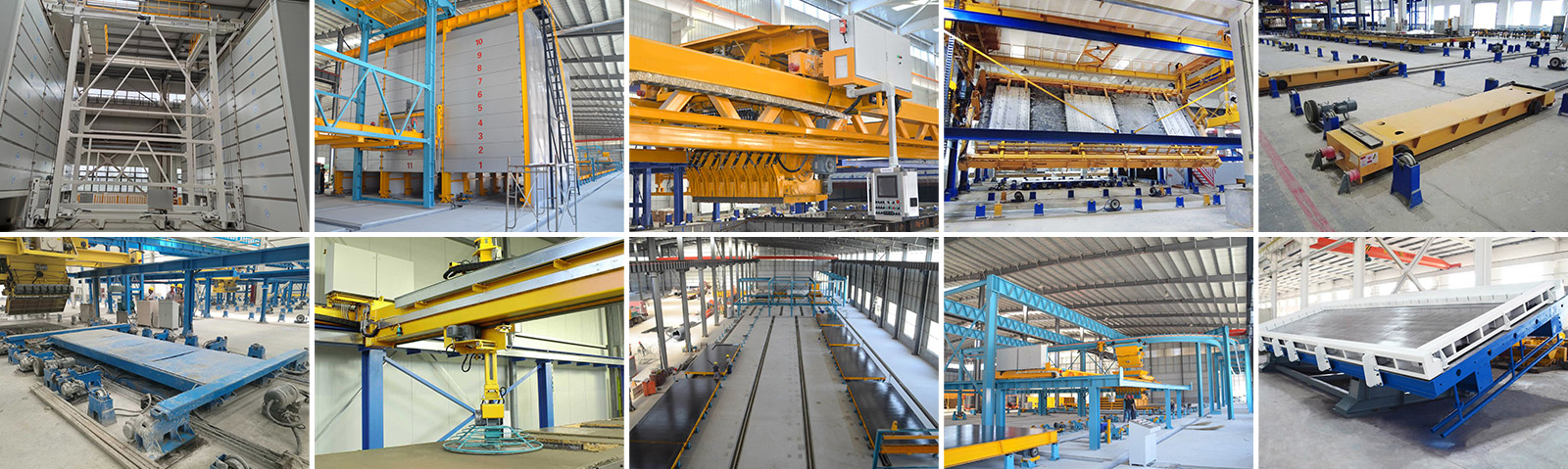 Smart vorgefertigte Betonkomponentenproduktionslinie